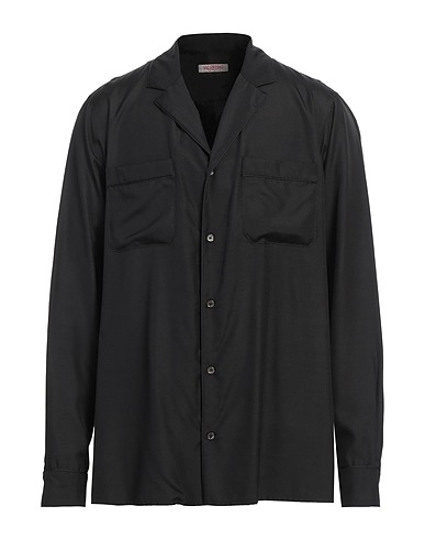 VALENTINO GARAVANI Solid color shirt 100% Silk