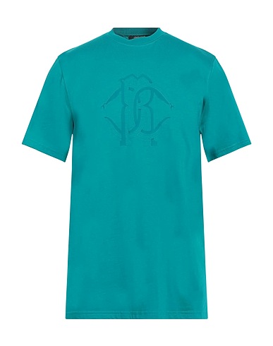 ROBERTO CAVALLI T-shirt Deep teal 100% Cotton