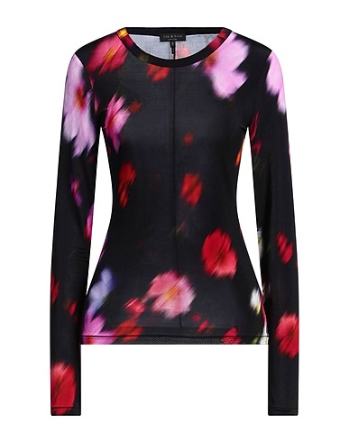 RAG & BONE Top Black 93% Viscose, 7% Elastane