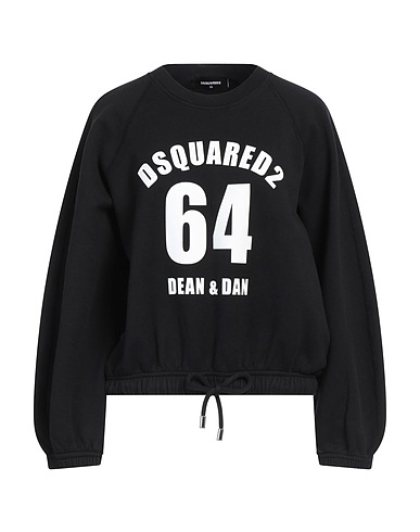 DSQUARED2 Sweatshirt Black 100% Cotton
