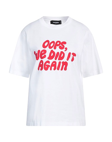 DSQUARED2 T-shirt White 100% Cotton