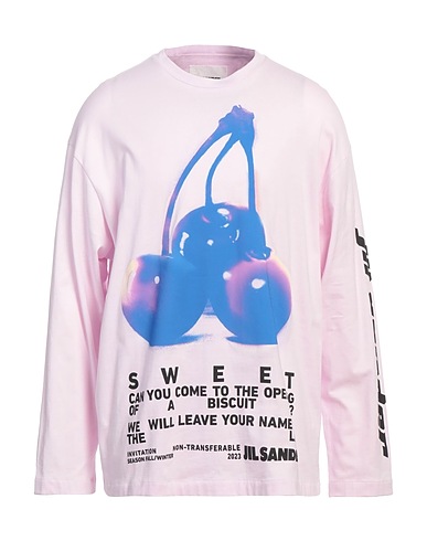 JIL SANDER T-shirt Pink 100% Cotton