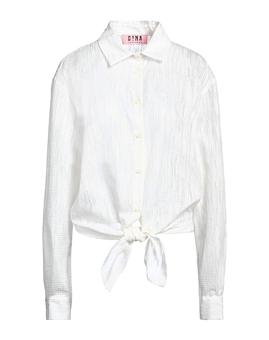 GINA GORGEOUS Solid colour shirts & blouses 99% Polyester, 1% Metallic fiber