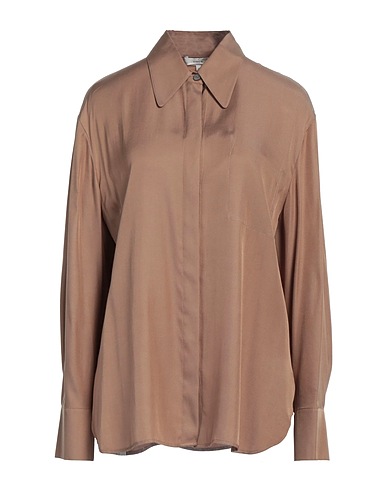 VINCE. Camicie e bluse tinta unita Khaki 55% Seta, 45% Rayon
