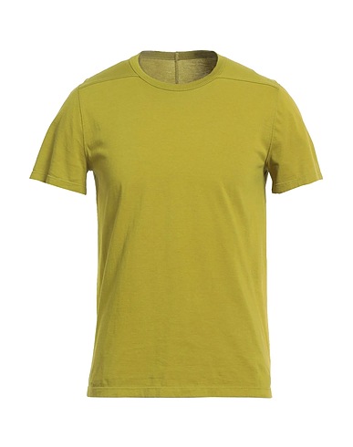 RICK OWENS Basic T-shirt Lime green 100% Cotton