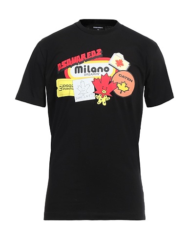 DSQUARED2 T-shirt Black 100% Cotton