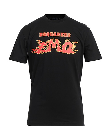 DSQUARED2 T-shirt Black 100% Cotton