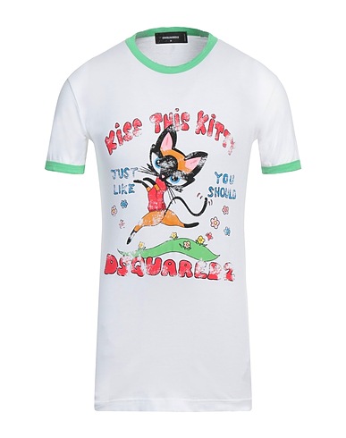 DSQUARED2 T-shirt White 100% Cotton