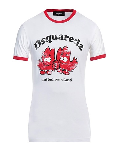 DSQUARED2 T-shirt White 100% Cotton