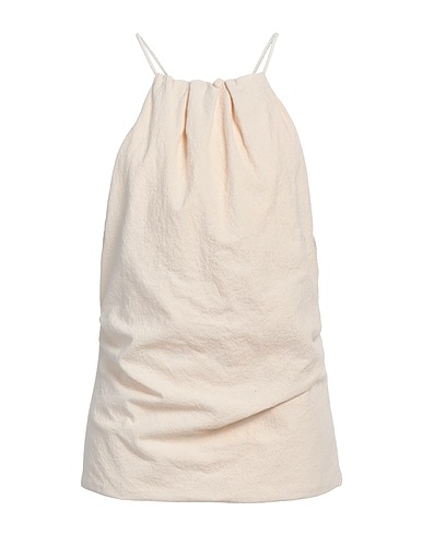 NANUSHKA Top Beige 100% Cotton