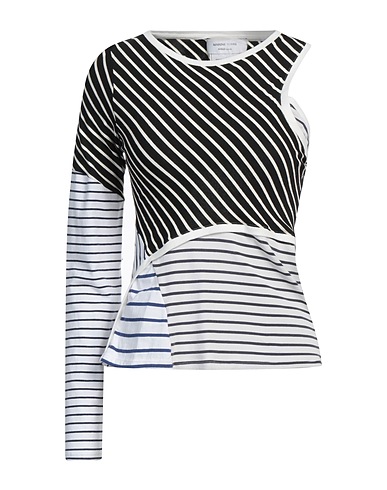 MARINE SERRE Top Black 100% Cotton