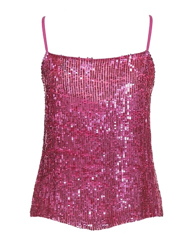 P.A.R.O.S.H. Top Magenta 100% Viscose, PVC - Polyvinyl chloride