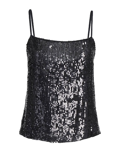 P.A.R.O.S.H. Top Midnight blue 100% Viscose, PVC - Polyvinyl chloride