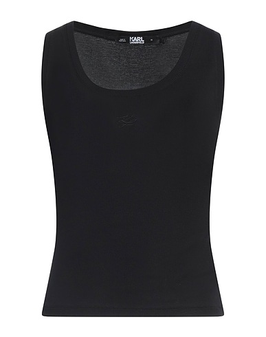 KARL LAGERFELD Canotta Nero 100% Cotone
