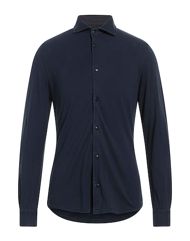 FEDELI Solid colour shirt 100% Organic cotton