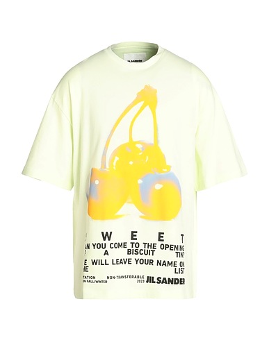 JIL SANDER Ｔシャツ ライトグリーン コットン 100%