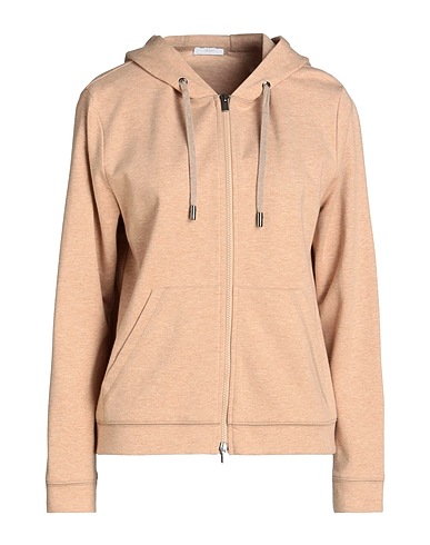 PESERICO Hooded sweatshirt EASY SABBIA 90% Cotton, 10% Nylon, Merino Wool, Cashmere