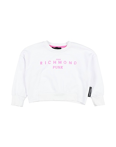 RICHMOND Felpa Bianco 100% Cotone