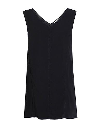 FORTE_FORTE Top Black 96% Viscose, 4% Elastane