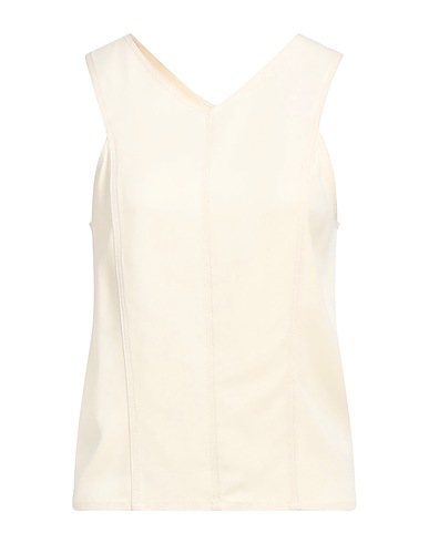 FORTE_FORTE Top Cream 96% Viscose, 4% Elastane