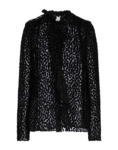 ISABEL MARANT Top Black 62% Viscose, 30% Silk, 8% Nylon