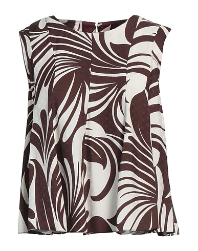 LA DOUBLE J Top Chocolate brown 100% Viscose