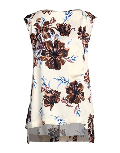 JIL SANDER Top Cream 100% Viscose