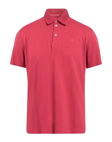BALLANTYNE Poloshirt Magenta 100% Baumwolle