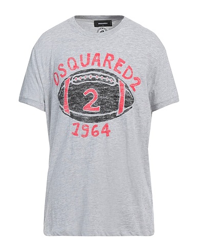 DSQUARED2 T-shirt Grey 88% Cotton, 12% Viscose