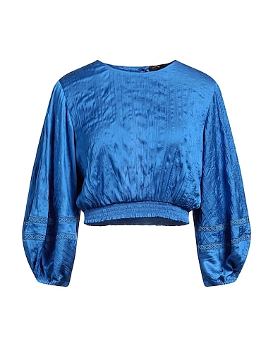 MAJE Top Bright blue 100% Polyester