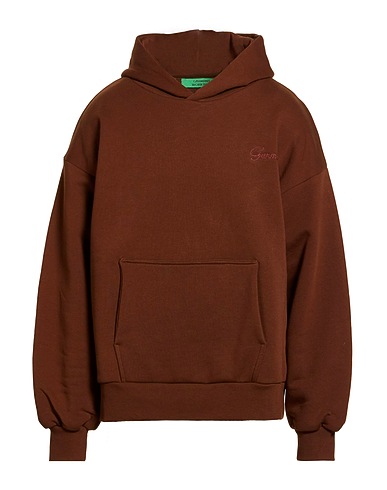 GARMENT WORKSHOP Hooded sweatshirt Brown 100% Cotton