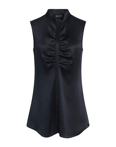 GIORGIO ARMANI Camicie e bluse in seta Blu notte 100% Seta