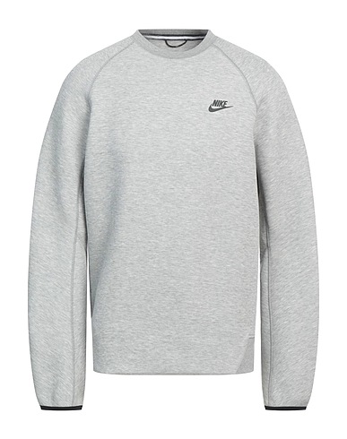 NIKE Felpa Grigio chiaro 53% Cotone, 47% Poliestere