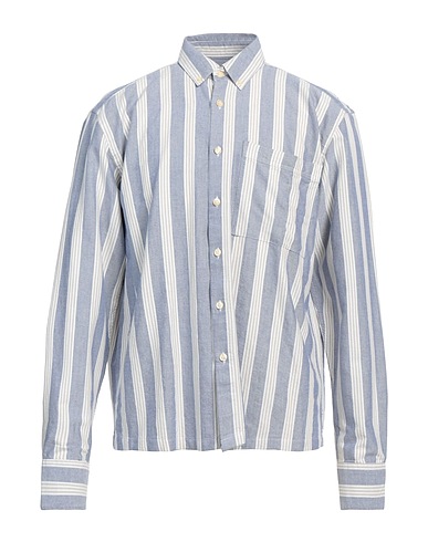 FORÉT Camicia a righe Blu chiaro 100% Cotone organico