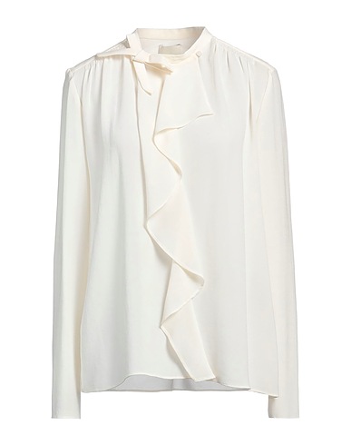 ISABEL MARANT Top Cream 73% Triacetate, 27% Polyester