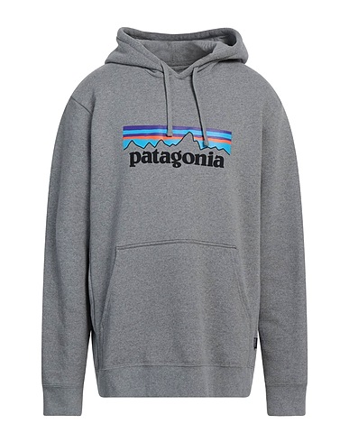PATAGONIA Hooded track jacket  Light grey 55% Recycled polyester, 45% Recycled cotton