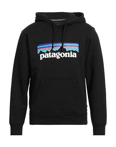 PATAGONIA Felpa Nero 55% Poliestere riciclato, 45% Cotone riciclato
