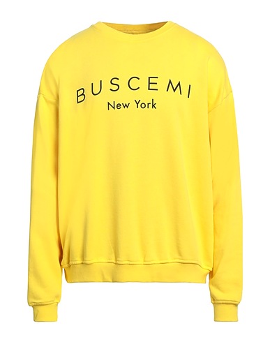 BUSCEMI Sweatshirt Yellow 100% Cotton