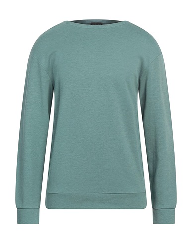 GIORGIO ARMANI T-shirt Verde salvia 72% Cotone, 16% Seta, 12% Cachemire