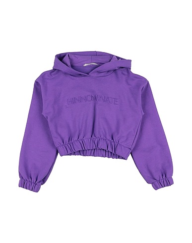 HINNOMINATE Sweatshirt Purple 100% Cotton