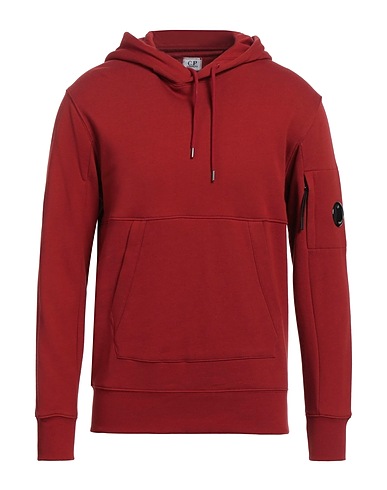 C.P. COMPANY Felpa Mattone 100% Cotone