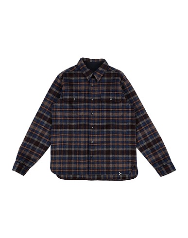 FINGER IN THE NOSE Patterned shirt 80% Polyester, 20% Wool