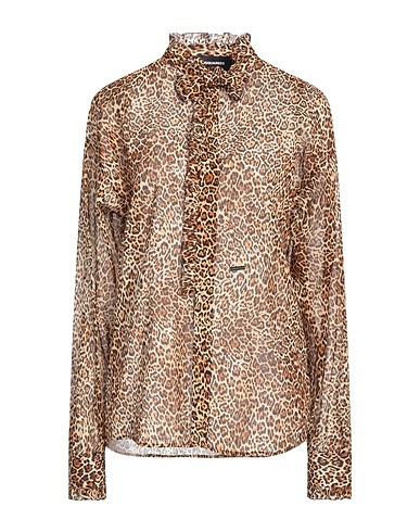 DSQUARED2 Patterned shirts & blouses Sand 100% Cotton