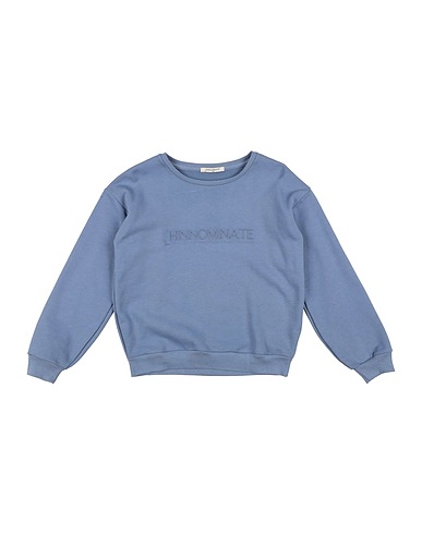 HINNOMINATE Sweatshirt KIDS Pastel blue 100% Cotton