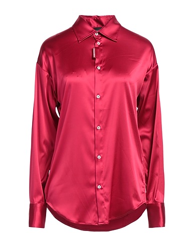 DSQUARED2 Camicie e bluse tinta unita Porpora 96% Poliestere, 4% Elastan, Vetro, Alluminio