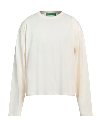 GARMENT WORKSHOP Basic T-Shirt Ivory 100% Cotton