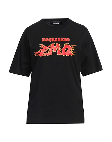 DSQUARED2 T-shirt Black 100% Cotton
