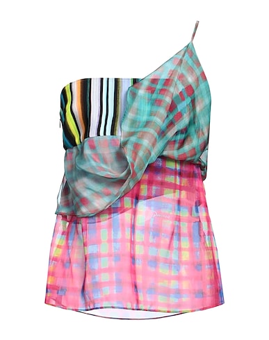 DSQUARED2 One-shoulder top 100% Polyester, Viscose