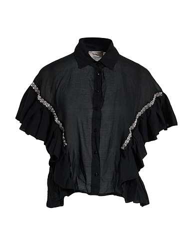 VICOLO Shirts Black 100% Cotton