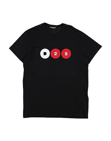 DSQUARED2 T-shirt Black 100% Cotton